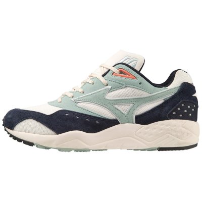 Zapatillas Mizuno Contender S Mujer - Blancos / Verdes / Azul Marino - Chile M902NEJUCX